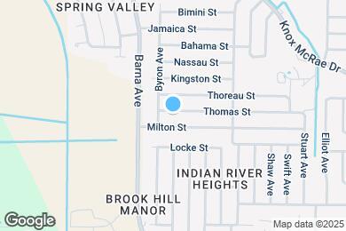 Map image of the property - 1745 Thomas St