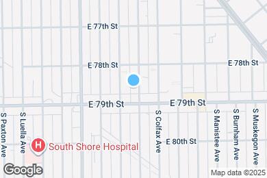 Map image of the property - 7836 S Kingston Ave