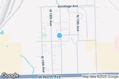Map image of the property - 2000 N 17th Ave