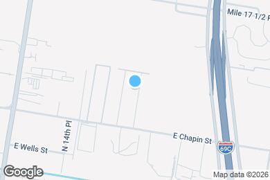 Map image of the property - 1516 Coyote Hills