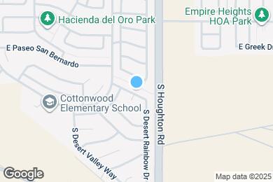 Map image of the property - 10237 E Desert Skyline Way