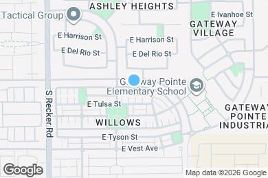 Map image of the property - 4239 E Milky Way