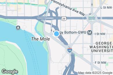 Map image of the property - 2601 Virginia Ave NW