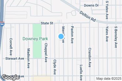 Map image of the property - 310 Merrill Ave
