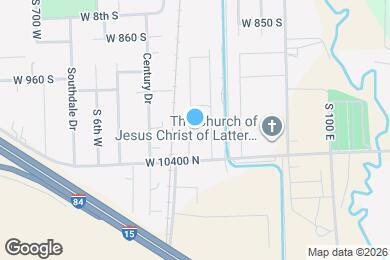 Map image of the property - 250 W 1200 S