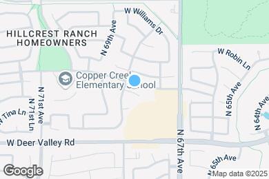 Map image of the property - 6784 W Louise Dr