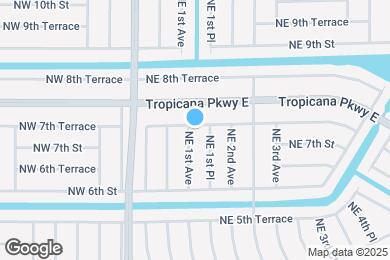 Map image of the property - 711 NE 1st Ave