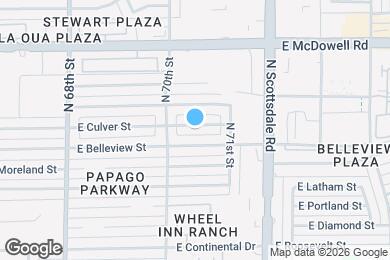 Map image of the property - 7025 E Culver St