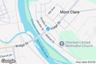 Map image of the property - 208 Bridge St