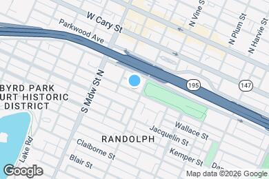 Map image of the property - 1810 Idlewood Ave