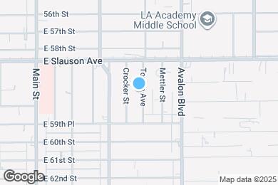 Map image of the property - 5875 Towne Ave