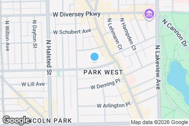 Map image of the property - 650 W Wrightwood Ave