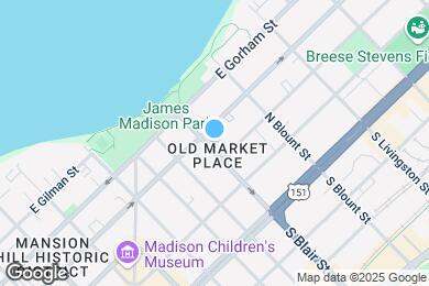 Map image of the property - 215 N Blair St