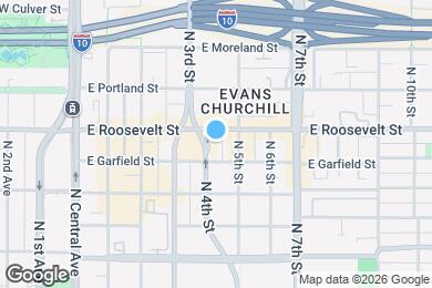 Map image of the property - 915 N 4th St