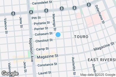 Map image of the property - 1101 Marengo St