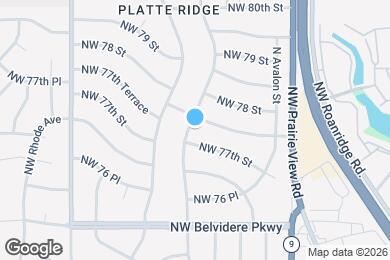 Map image of the property - 7709 NW Milrey Dr