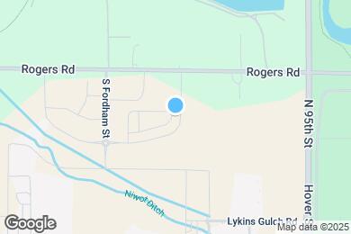 Map image of the property - 2802 S Flat Cir
