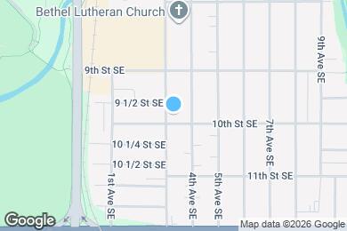 Map image of the property - 938 3rd Ave SE