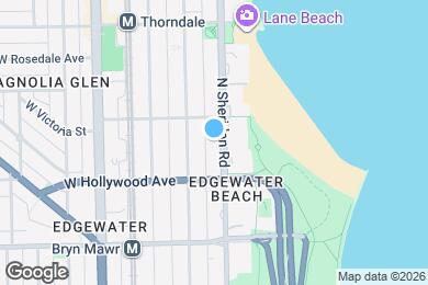 Map image of the property - 5740 N Sheridan Rd