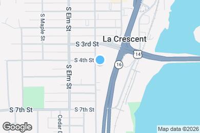 Map image of the property - 407 S Oak St