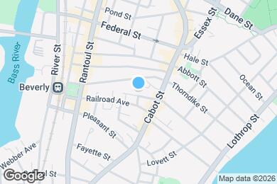 Map image of the property - 21 Vestry St