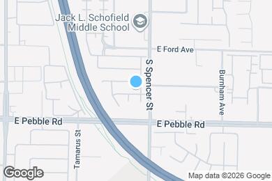 Map image of the property - 1758 Crow Creek Ave