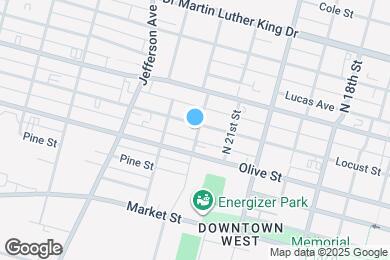 Map image of the property - The 22 Apartments