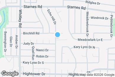 Map image of the property - 7400 Echo Hill Dr