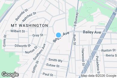 Map image of the property - 153 Boggs Ave