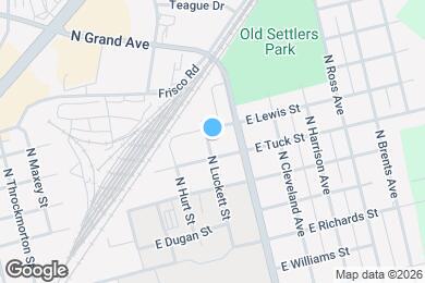Map image of the property - 1415 N Luckett St