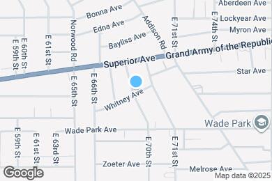 Map image of the property - 1349 Russell Rd