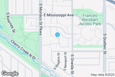 Map image of the property - 1250 S Monaco Street Pky