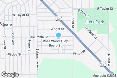 Map image of the property - 245 Columbia St