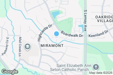 Map image of the property - 5151 Boardwalk Dr