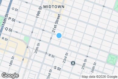 Map image of the property - 1608 22nd St