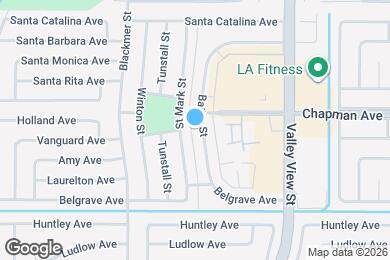 Map image of the property - 12041 Bailey St