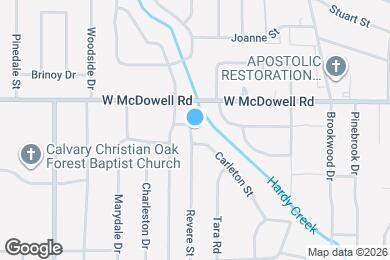 Map image of the property - 2636 Revere St