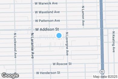 Map image of the property - 5029 W Eddy St