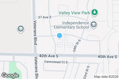 Map image of the property - 5440 38th Ave S