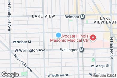 Map image of the property - 3036 N Seminary Ave