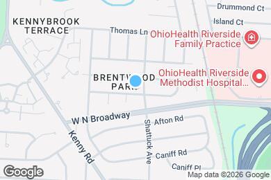 Map image of the property - 1008 Lambeth Dr