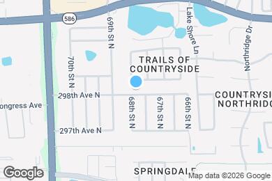 Map image of the property - 6781 298th Ave N