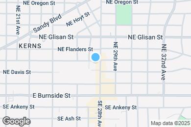 Map image of the property - 2726-2726 NE Everett St