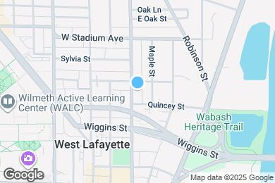 Map image of the property - 422 N Salisbury St