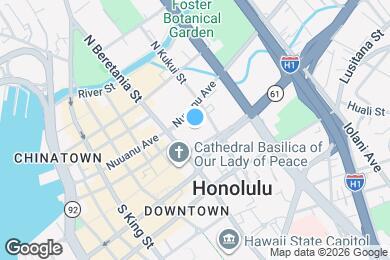 Map image of the property - 1255 Nuuanu Ave