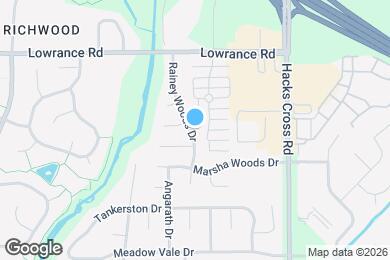 Map image of the property - 4252 Rainey Woods Dr