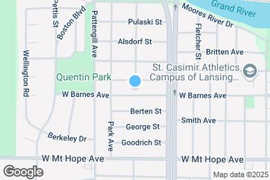 Map image of the property - 1228 W Barnes Ave