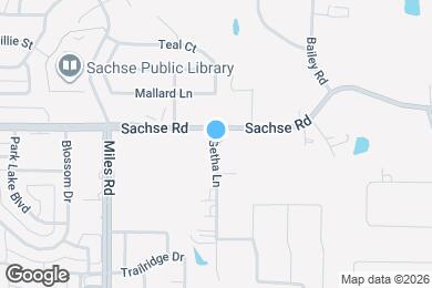 Map image of the property - 4706 Sachse Rd