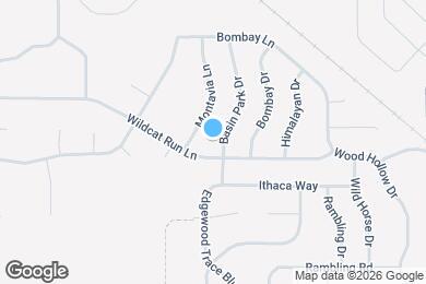Map image of the property - 5426 Basin Park Dr