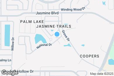 Map image of the property - 8437 National Dr